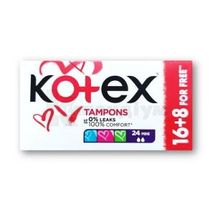 Тампони Гігієнічні Kotex mini № 24; Кімберлі-Кларк