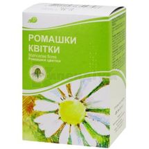 Ромашки квітки квітки, 50 г, пачка, з внутрішн. пакетом, з внутр. пакетом, № 1; Лубнифарм