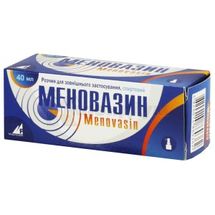 Меновазин розчин спиртовий для зовнішнього застосування, флакон, 40 мл, № 1; Тернофарм