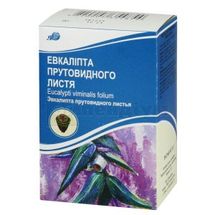 Евкаліпта прутовидного листя листя, 75 г, пачка, з внутрішн. пакетом, з внутр. пакетом, № 1; Лубнифарм