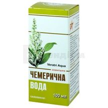 Чемерична вода розчин водно-спиртовий для зовнішнього застосування, флакон, 100 мл, № 1; Червона зірка