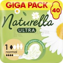 ПРОКЛАДКИ ГІГІЄНІЧНІ NATURELLA CAMOMILE ultra normal, № 40; Проктер енд Гембл