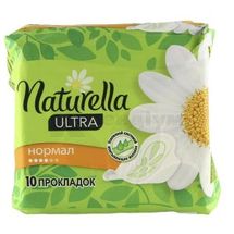 ПРОКЛАДКИ ГІГІЄНІЧНІ NATURELLA CAMOMILE normal, № 10; Проктер енд Гембл