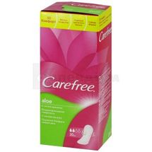 ПРОКЛАДКИ ЖІНОЧІ ГІГІЄНІЧНІ CAREFREE WITH ALOE № 20; Джонсон енд Джонсон