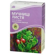 Мучниці листя листя, 50 г, пачка, з внутрішн. пакетом, з внутр. пакетом, № 1; Лубнифарм