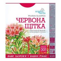 ФІТОЧАЙ "ЧЕРВОНА ЩІТКА" 30 г, № 1; Фітобіотехнології