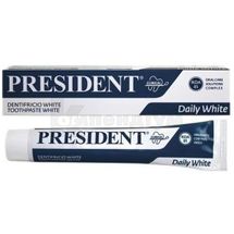 ЗУБНА ПАСТА "PRESIDENT CLINICAL" "WHITE" 75 мл; Betafarma