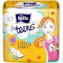 ПРОКЛАДКИ ГІГІЄНІЧНІ BELLA FOR TEENS Ultra Energy silky drai deo exotic fruits № 10; Torunskie ZMO