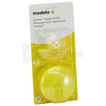 СОСКИ (НАКЛАДКИ) ДЛЯ ГОДУВАННЯ CONTACT NIPPLE SHIELDS medium, № 2; Medela