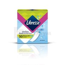 ПРОКЛАДКИ ЖІНОЧІ ГІГІЄНІЧНІ LIBRESSE CLASSIC PANTYLINERS REGULAR deo fresh, № 50; ЕсСіЕй Хайджин Продактс