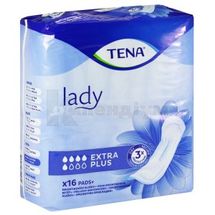 ПРОКЛАКДКИ УРОЛОГІЧНІ TENA LADY EXTRA PLUS № 16; Essity Hygiene and Health