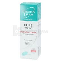 ЛОСЬЙОН-ТОНІК ОЧИЩУВАЛЬНИЙ PURE TONIC серіїи HIRUDO DERM OIL PROBLEM 180 мл, для масної та комбінованої шкіри, д/масної та комбін. шкіри; МНВО Біокон