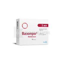 Вазопро® розчин  для ін'єкцій, 100 мг/мл, ампула, 5 мл, № 10; Фармак