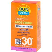 КРЕМ ДЛЯ ШКІРИ ОБЛИЧЧЯ ЗАХИСНИЙ SPF 30+ серії "SUN ENERGY" 30 мл; Ельфа ФФ