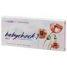 ТЕСТ ДЛЯ ВИЗНАЧЕННЯ ВАГІТНОСТІ BABYCHECK-1 смужка, № 1; Vedalab