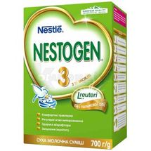 СУХА МОЛОЧНА СУМІШ NESTOGEN 3 ТМ "NESTLE" 700 г, з 12 місяців, з 12 міс., № 1; Нестле Україна