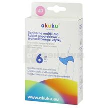 ТРУСИ ГІГІЄНІЧНІ ОДНОРАЗОВІ ЖІНОЧІ AKUKU розмір 40, № 6; Al Bis