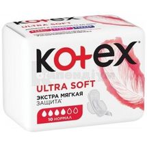 Прокладки жіночі гігієнічні Kotex Ultra Normal soft, № 10; Кімберлі-Кларк Україна