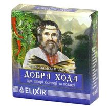 КРЕМ-БАЛЬЗАМ "ДОБРА ХОДА" ПРИ ШПОРІ, КІСТОЧЦІ І ПОДАГРІ 10 мл; Еліксир