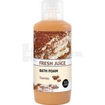 ПІНА ДЛЯ ВАНН "TIRAMISU" серії "FRESH JUICE" 1 л; Ельфа ФФ