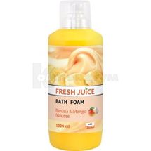 ПІНА ДЛЯ ВАНН "BANANA & MANGO MUSS" серії "FRESH JUICE" 1 л; Ельфа ФФ