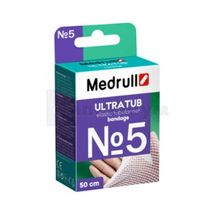 БИНТ МЕДИЧНИЙ СІТЧАТИЙ ЕЛАСТИЧНИЙ MEDRULL ULTRATUB № 5, 3 см х 50 см, № 1; SIA Forans