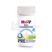 СУМІШ МОЛОЧНА РІДКА ДИТЯЧА "COMBIOTIC PRE" HIPP 90 мл, з народження, з народження, № 1; HIPP