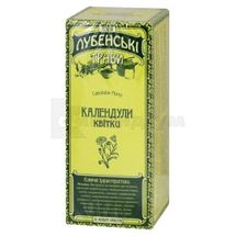 Календули квітки квітки, 1,5 г, фільтр-пакет, № 20; Лубнифарм