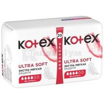 Прокладки жіночі гігієнічні Kotex Ultra Normal soft, № 20; Кімберлі-Кларк Україна