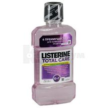 ОПОЛІСКУАЧ ДЛЯ РОТОВОЇ ПОРОЖНИНИ LISTERINE® TOTAL CARE 250 мл; Джонсон енд Джонсон