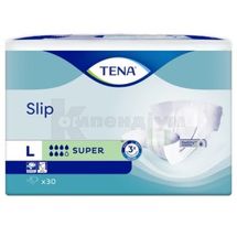 ПІДГУЗНИКИ ДЛЯ ДОРОСЛИХ TENA ДЛЯ ЗАХИСТУ ПРИ НЕТРИМАННІ TENA SLIP SUPER large, № 30; SCA Hygiene Products