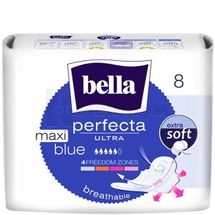 ПРОКЛАДКИ ГІГІЄНІЧНІ BELLA PERFECTA ULTRA MAXI BLUE № 8; Torunskie ZMO