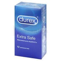 ПРЕЗЕРВАТИВИ ЛАТЕКСНІ "DUREX EXTRA SAFE" № 12; undefined