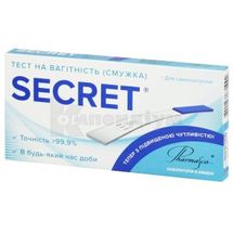 Тест на вагітність SECRET® смужка, № 1; Науково-виробнича компанія Фармаско