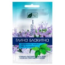 ГЛИНА БЛАКИТНА З ЕКСТРАКТОМ ШАВЛІЇ ТА РОЗМАРИНУ 50 г; Натурпро