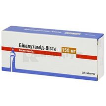 Бікалутамід-Віста таблетки, вкриті плівковою оболонкою, 150 мг, блістер, № 30; Містрал Кепітал Менеджмент