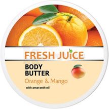 КРЕМ-МАСЛО ДЛЯ ТІЛА "FRESH JUICE" 225 мл, orange & mango, orange & mango; Ельфа