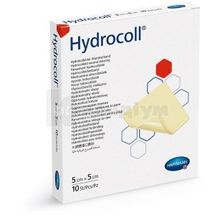 Пов'язка гідроколоїдна Hydrocoll® 5 см х 5 см, стерильн., стер., № 1; Paul Hartmann