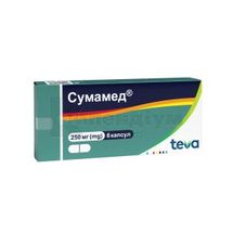 Сумамед® капсули, 250 мг, № 6; Teva