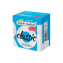 ПЛАСТИР МЕДИЧНИЙ В РУЛОНАХ AVANTI MEDICAL® "CLASSIC"  НА ТКАНИННІЙ ОСНОВІ, БІЛОГО КОЛЬОРУ 2 см х 500 см, № 1; undefined