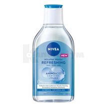 МІЦЕЛЯРНА ВОДА 3 В 1 tm "NIVEA" 400 мл, освіжаюча, освіжаюча; Байєрсдорф