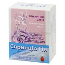 СПРИНЦІО ГІН ГІГІЄНІЧНИЙ ЗАСІБ порошок, пакетик, 5 г, № 10; Фарміна Лтд