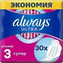 Прокладки гігієнічні Always ultra super plus, № 30; undefined