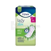 ПРОКЛАДКИ УРОЛОГІЧНІ TENA LADY SLIM MINI № 20; SCA Hygiene Products