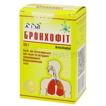 Бронхофіт збір, пакет, 50 г, вкладений в пачку, вкладений в пачку, № 1; Ейм