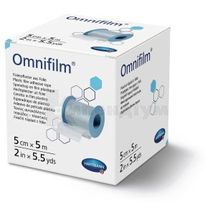 Пластир фіксуючий з прозорої плівки Omnifilm® 5 см х 5 м, № 1; Paul Hartmann