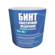 БИНТ ЕЛАСТИЧНИЙ TETA® СЕРЕДНЬОЇ РОЗТЯЖНОСТІ 8 см х 4 м, № 1; undefined