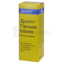 Долгіт® гірська сосна розчин нашкірний, пляшка поліетиленова, 100 мл, № 1; Натурварен 