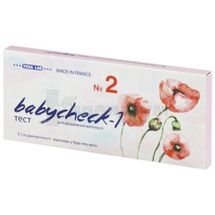 ТЕСТ ДЛЯ ВИЗНАЧЕННЯ ВАГІТНОСТІ BABYCHECK-1 смужка, № 2; Vedalab