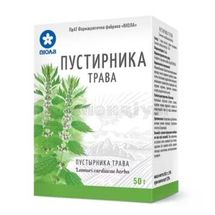 Пустирника трава трава, 50 г, пачка, з внутрішн. пакетом, з внутр. пакетом, № 1; Віола